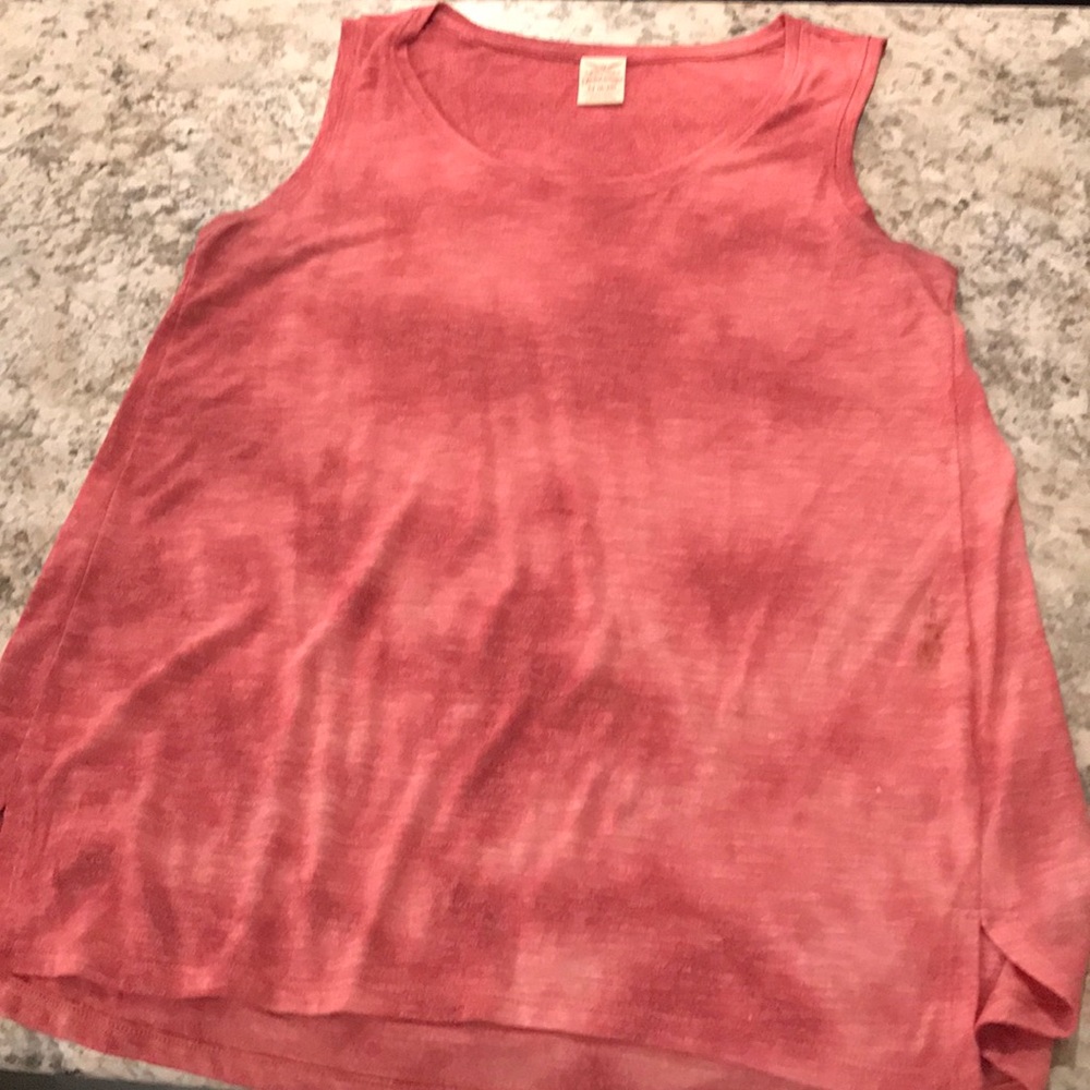 Women’s Faded Glory Tie-Dyed Tank Top